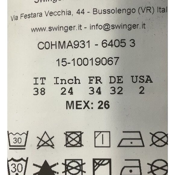 Versace Jeans Washed Gray Moto Jacket, Black Leather Detail, Small - Picture 7 of 7